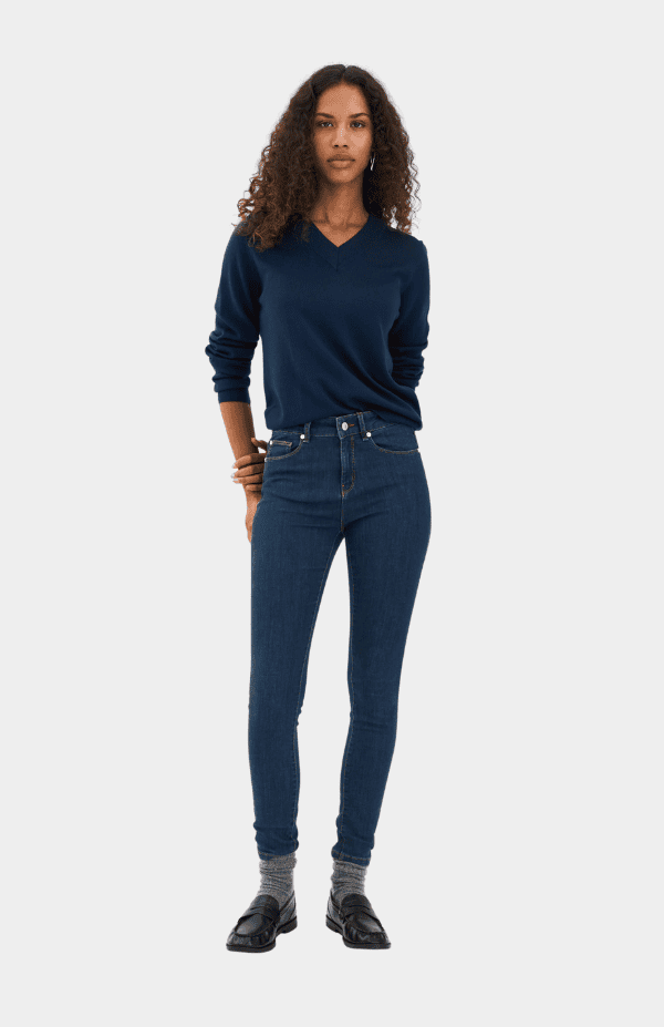 Alexa Ankle Jeans Excl. Blue