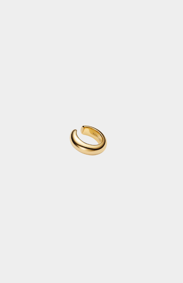 SLETTES Omotesando Chunk Ear Cuff Gold
