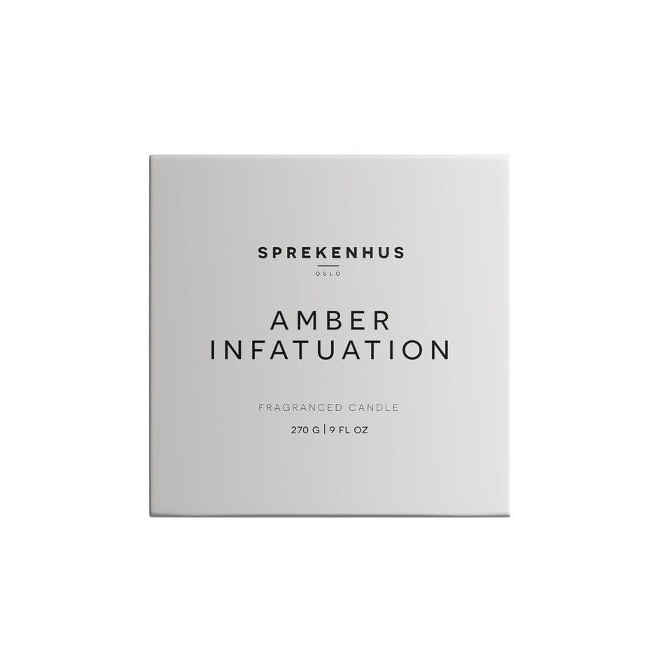 Amber Infatuation - Fragranced candle