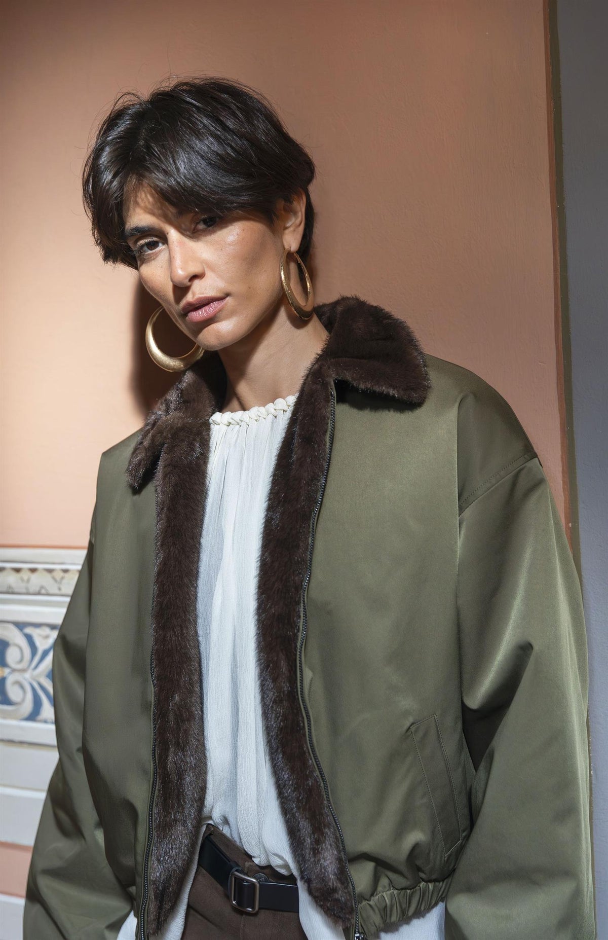Bomberjacket With Fur