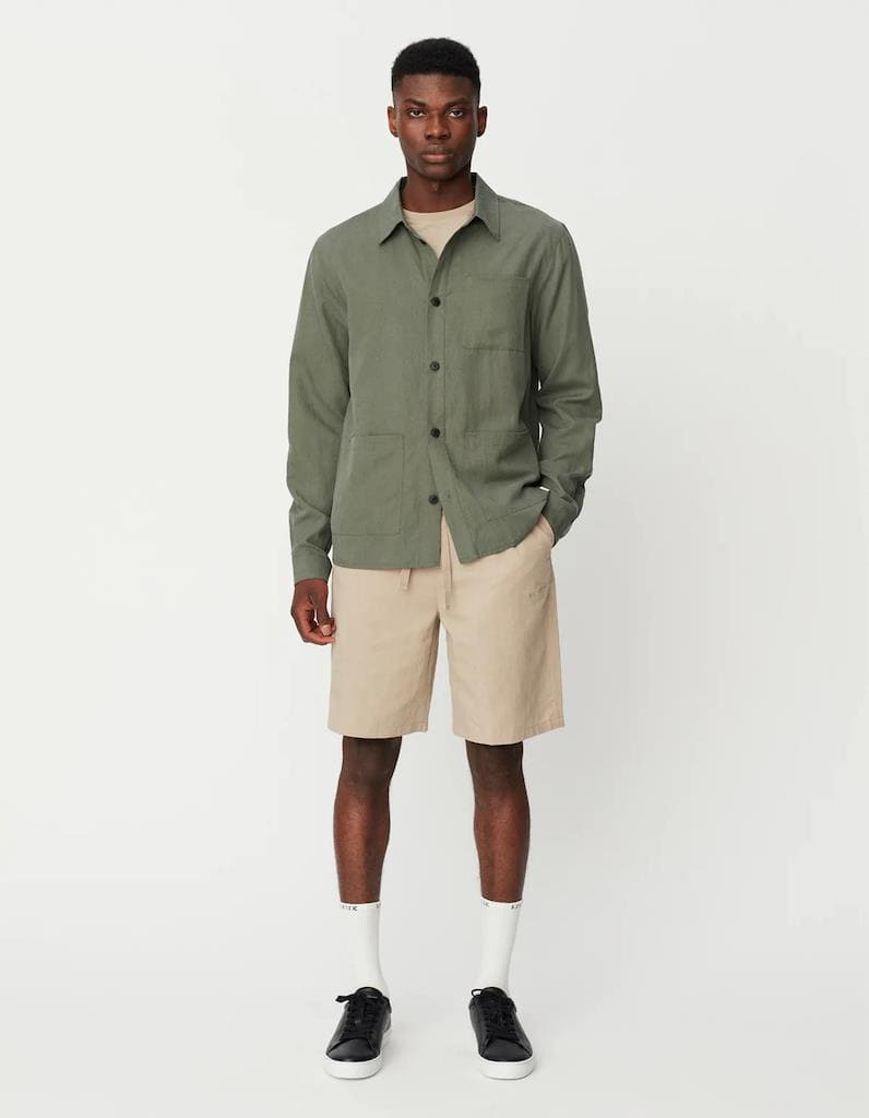 Jason Linen-Tencel Hybrid Shirt