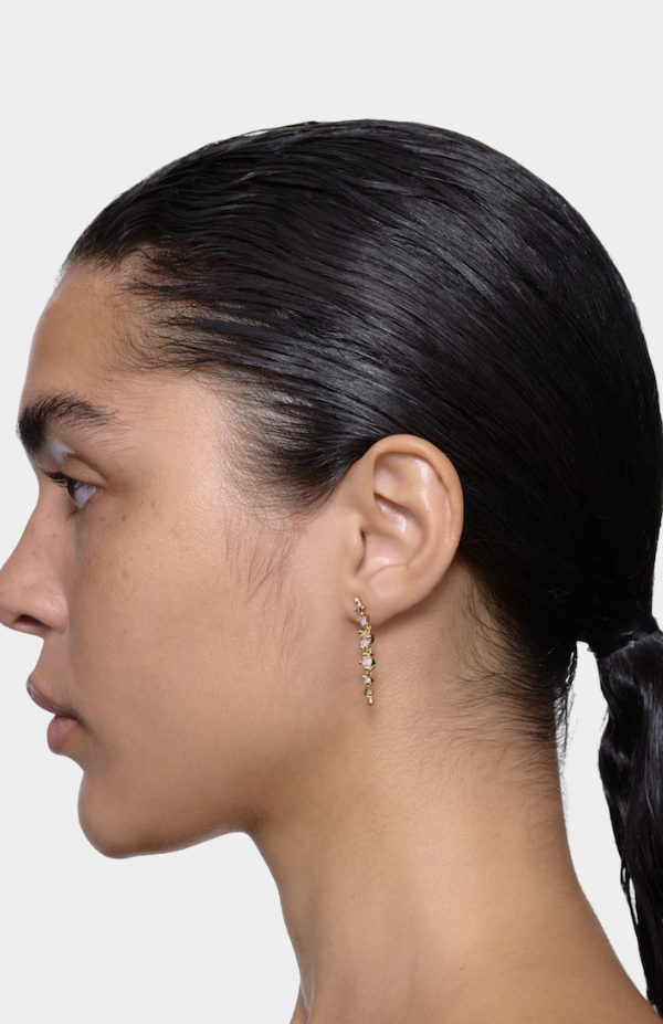 Arctic Earring Medium Gold