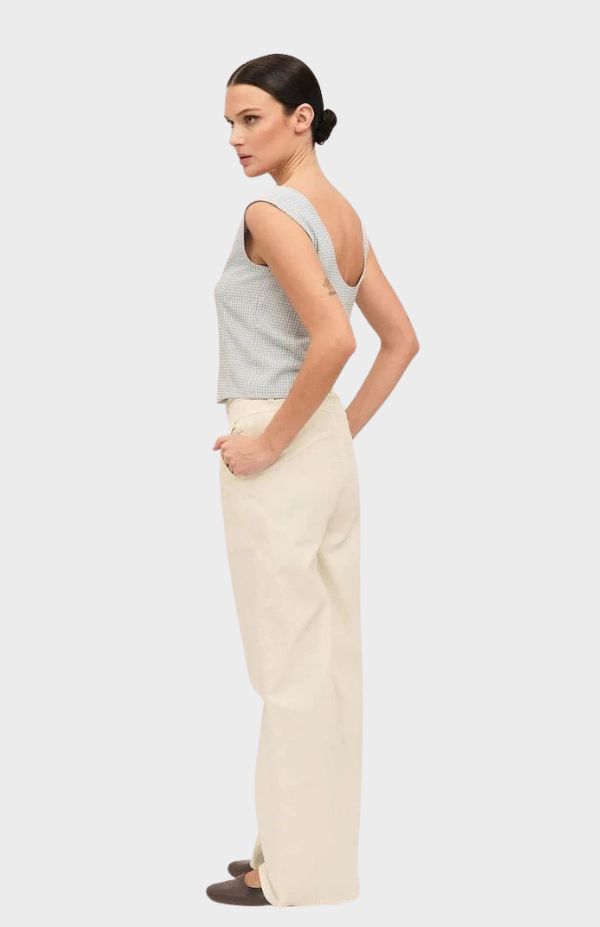 Mari Button Tank Top