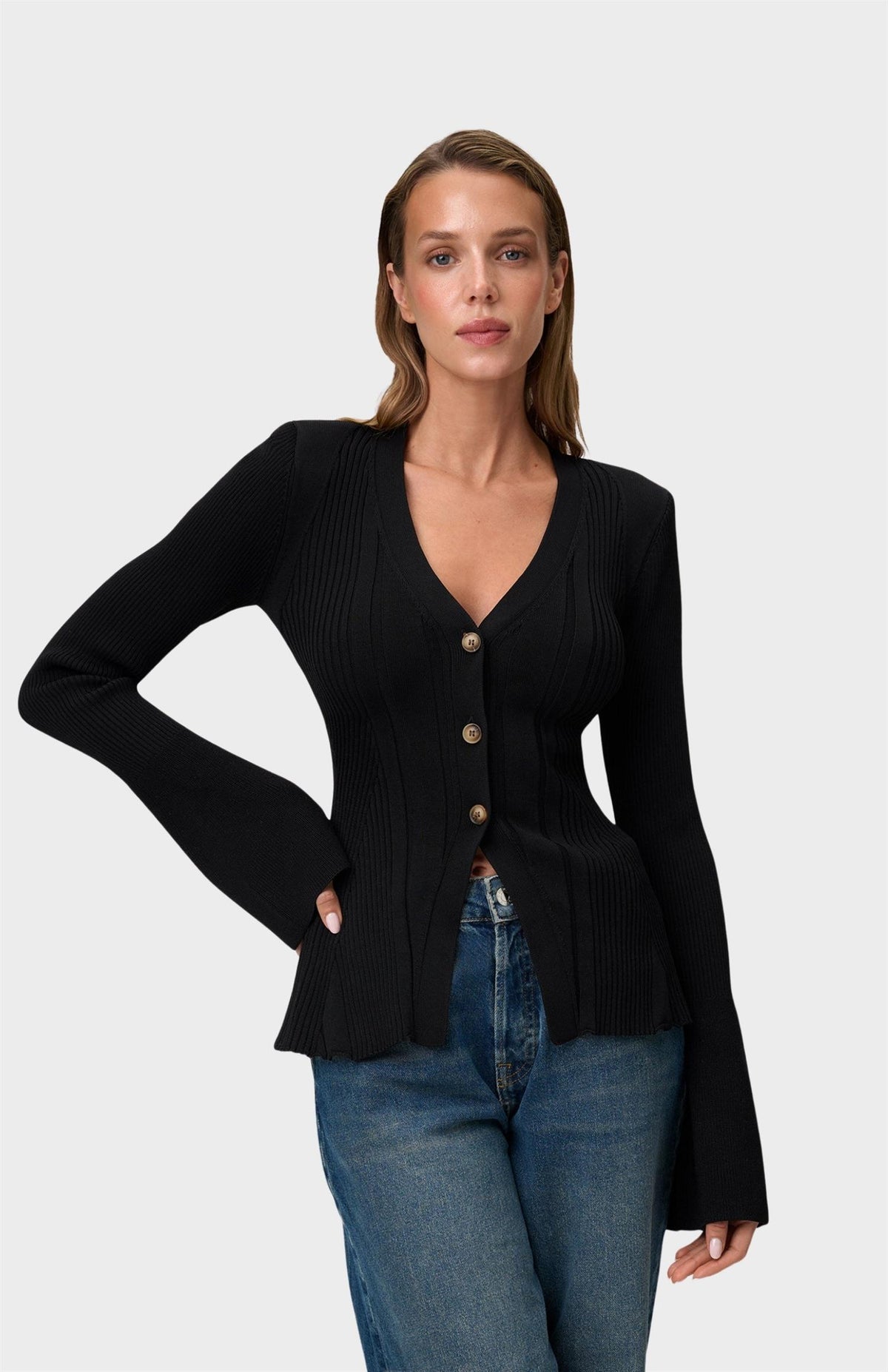 Lugo Cardigan - Black