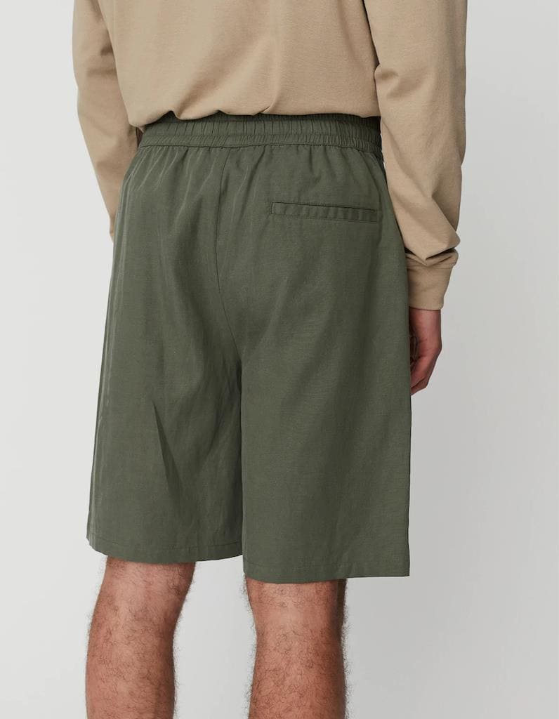 Otto Linen-Tencel Bermuda Shorts