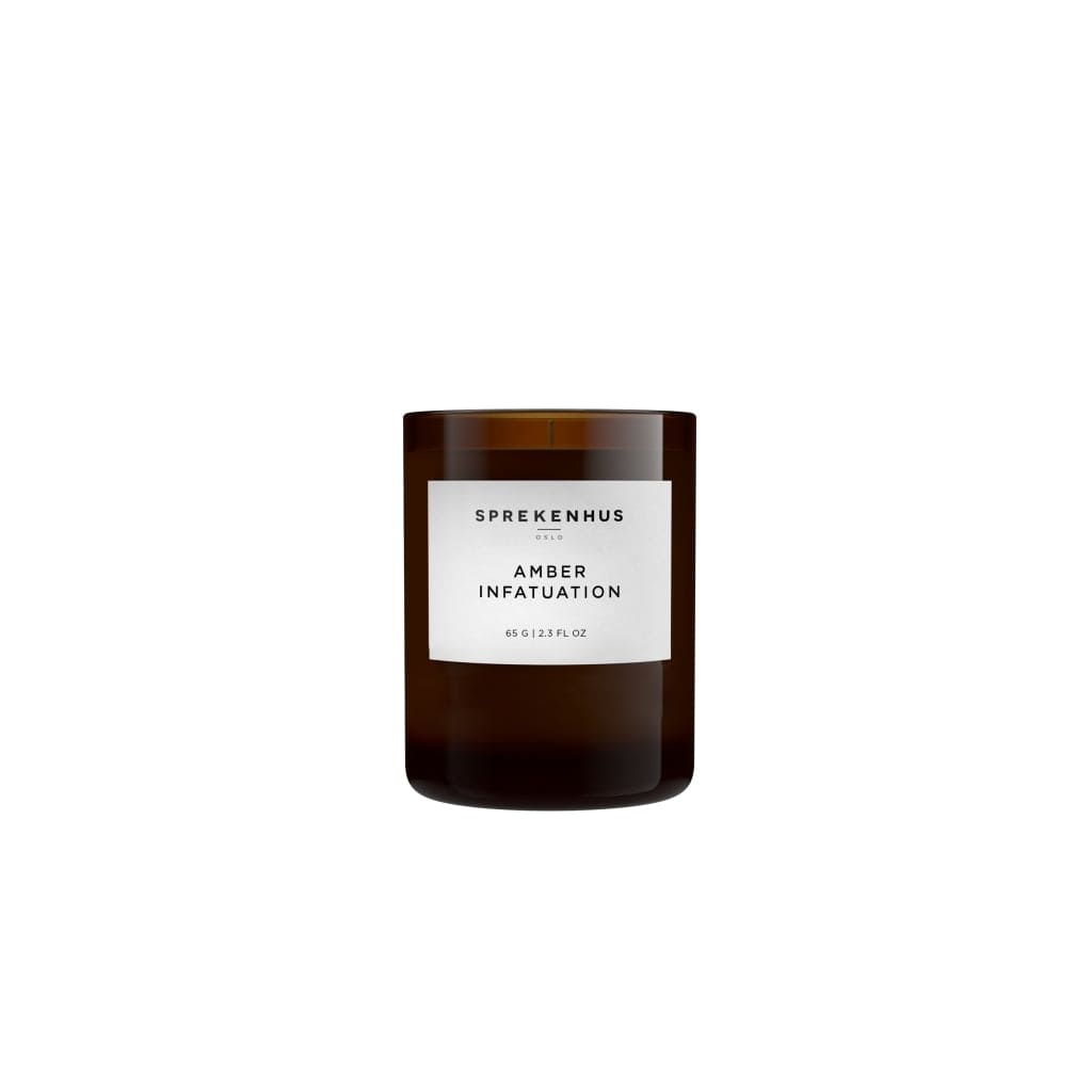 Amber Infatuation Travel Candle