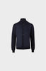 Cardigan Knitted Hybrid Buttoned Alcantara