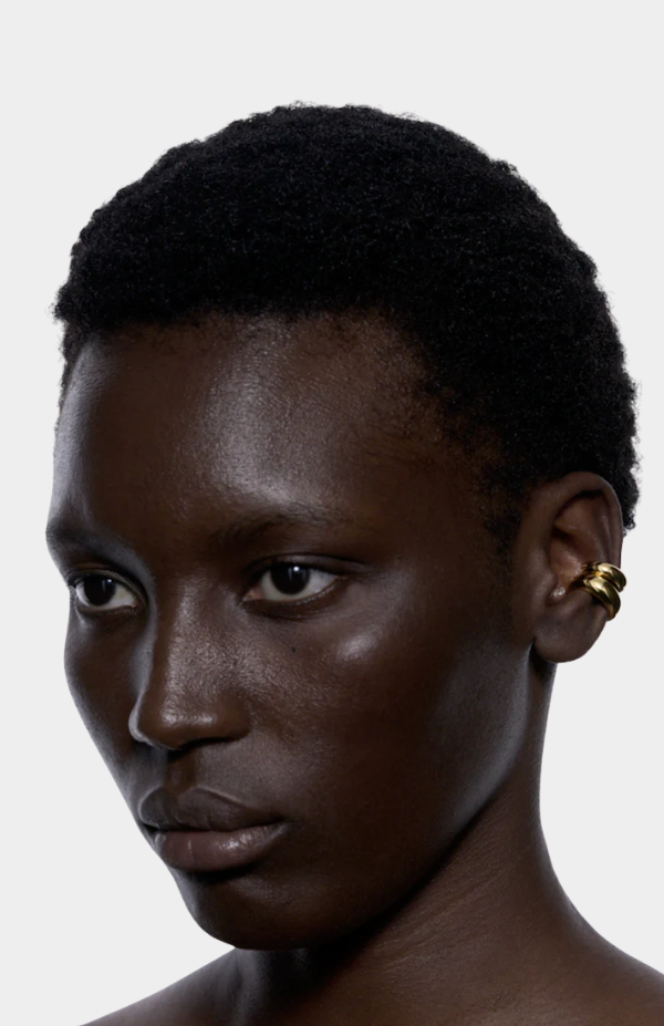 SLETTES Omotesando Chunk Ear Cuff Gold