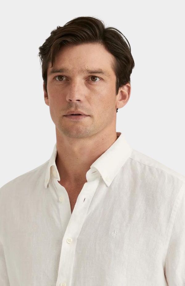Douglas BD Linen Shirt LS