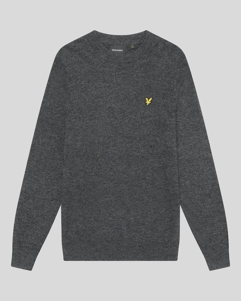 Lambswool Blend Crew Neck Jumper