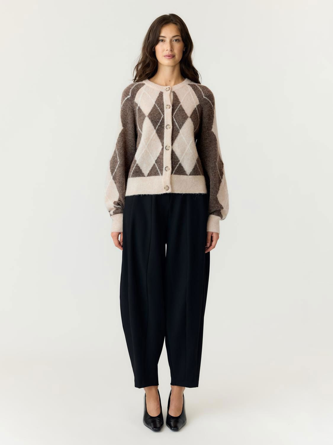 Yasjohi Ls Wool Blend Cardigan S. Noos