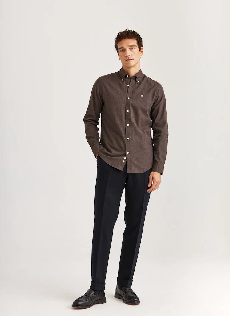Watts Flannel Shirt-Slim Fit