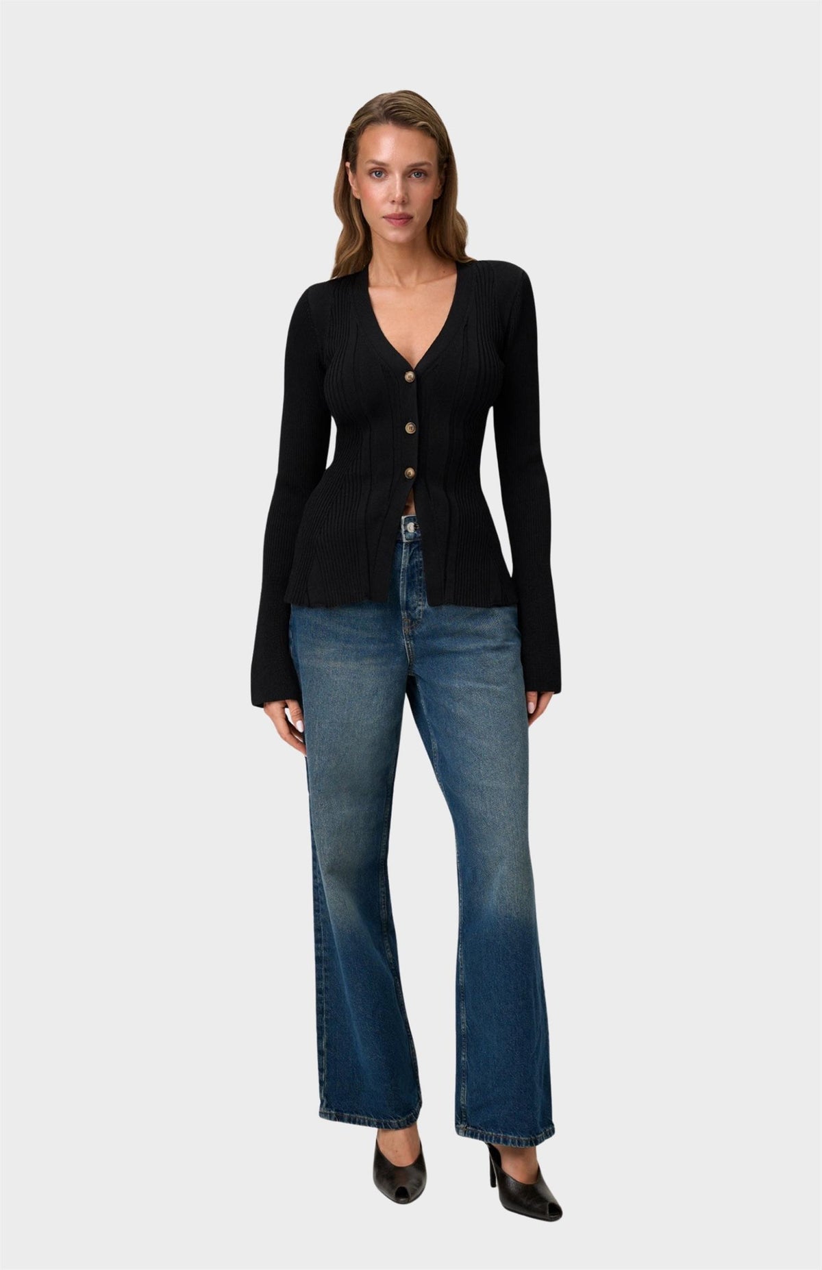 Lugo Cardigan - Black