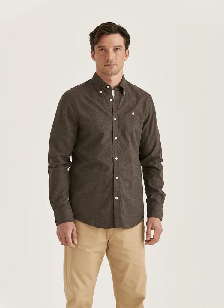 Watts Flannel Shirt-Slim Fit