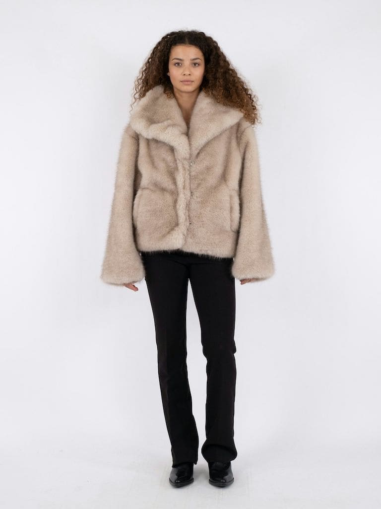 Stephanie Faux Fur Jacket