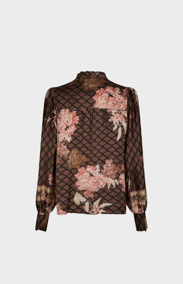 Massima Botanical Border Blouse