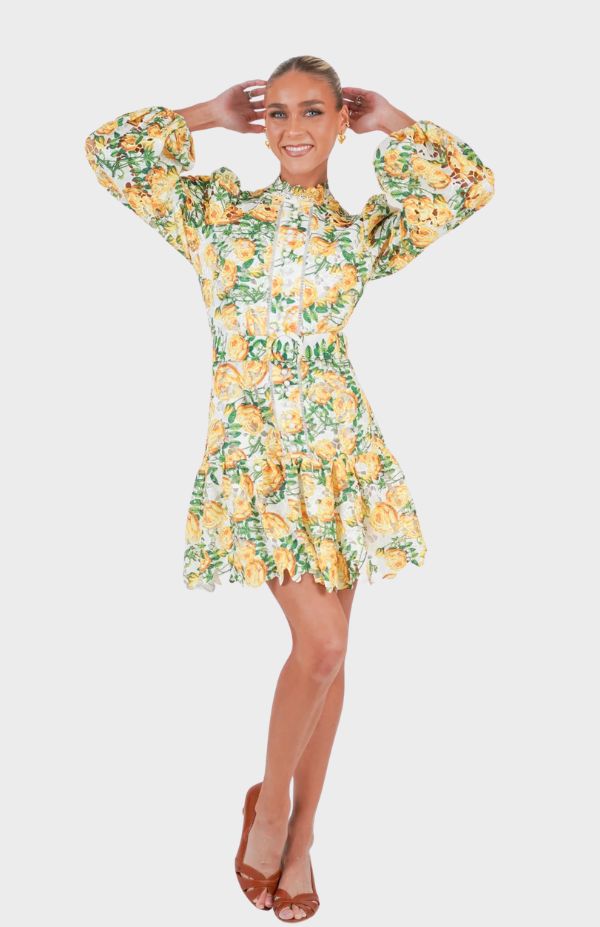 New Lovely Print  Dress