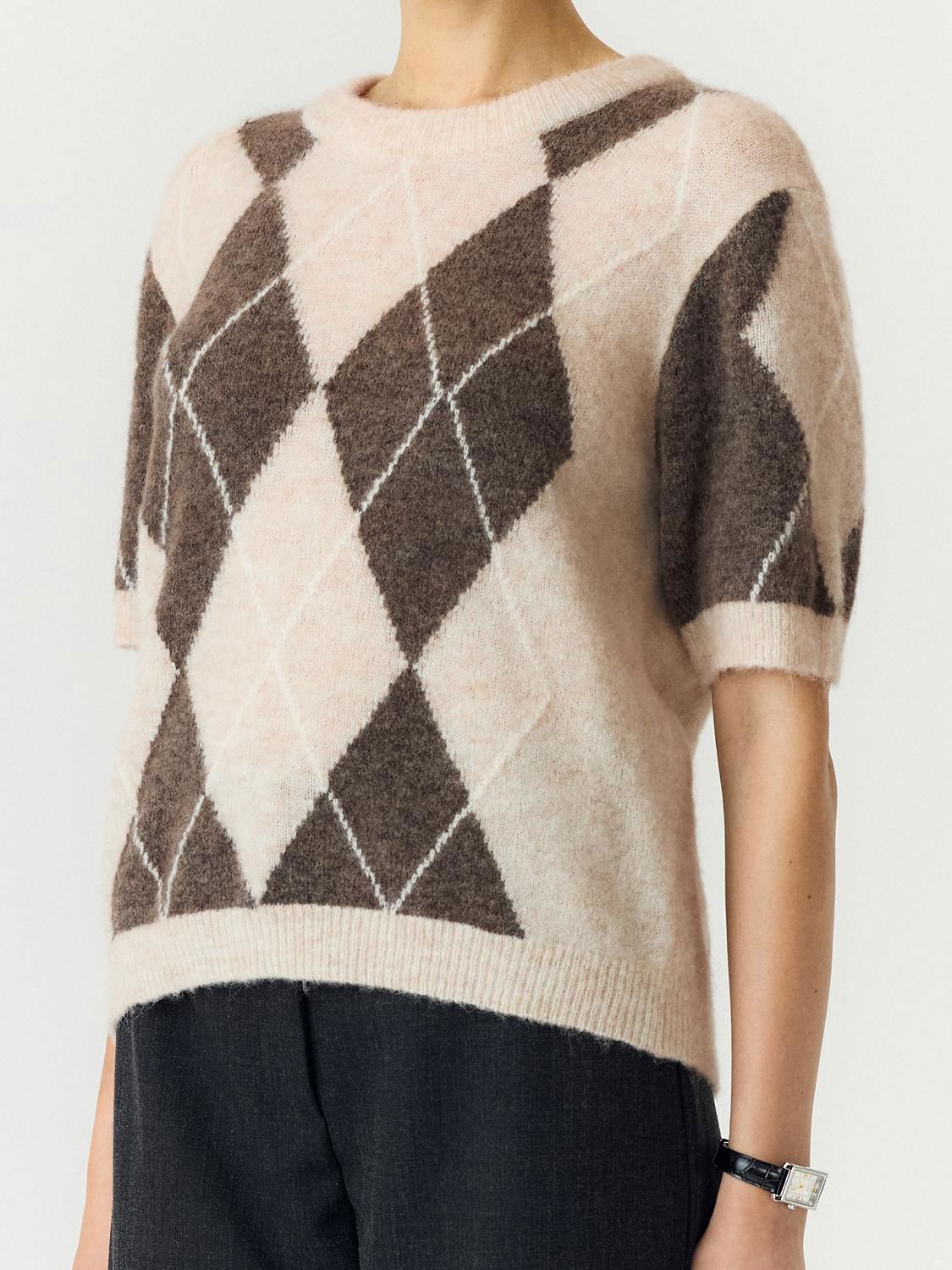 Yasjohi Ss Wool Blend Pullover S. Noos