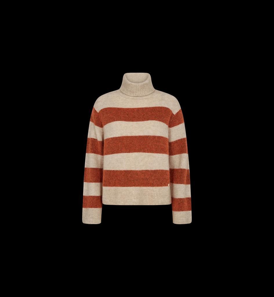 MMAidy Thora Stripe Rollneck Knit