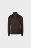 Cardigan Knitted Hybrid Buttoned Alcantara