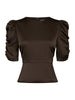 Benua Heavy Sateen Blouse