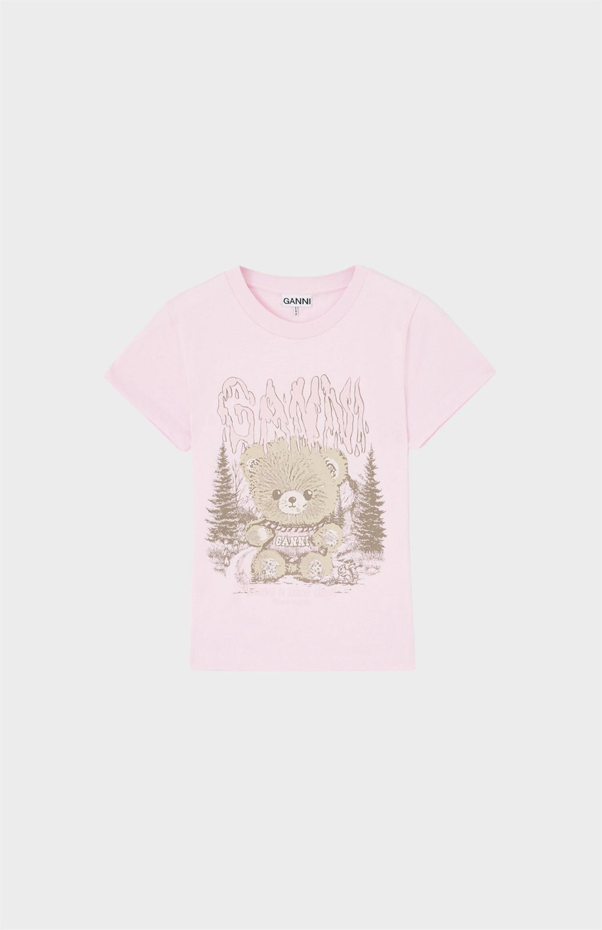 Basic Cotton Jersey Baby Fit Teddy Forest