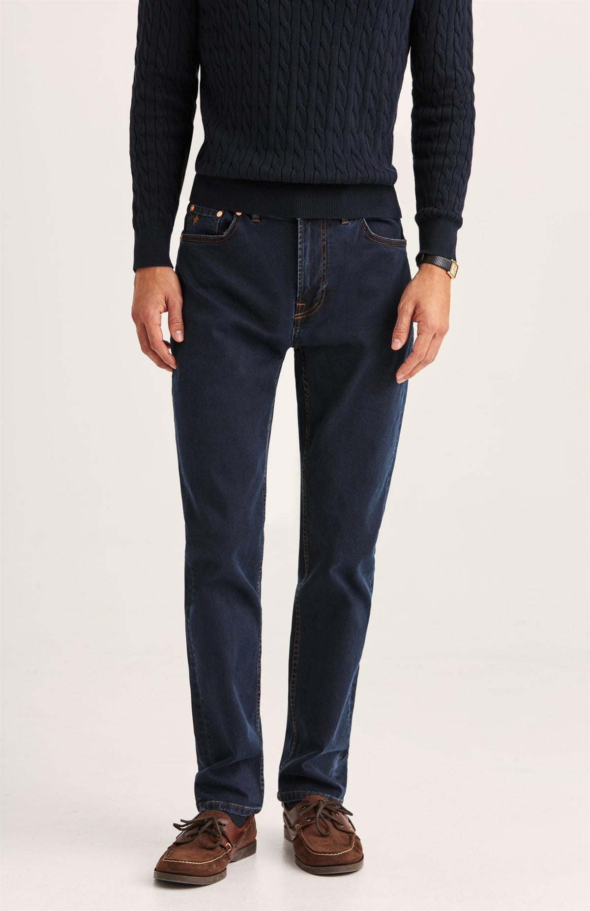 Steve Satin Jeans