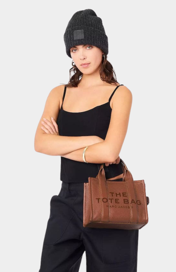 THE SMALL LEATHER TOTE