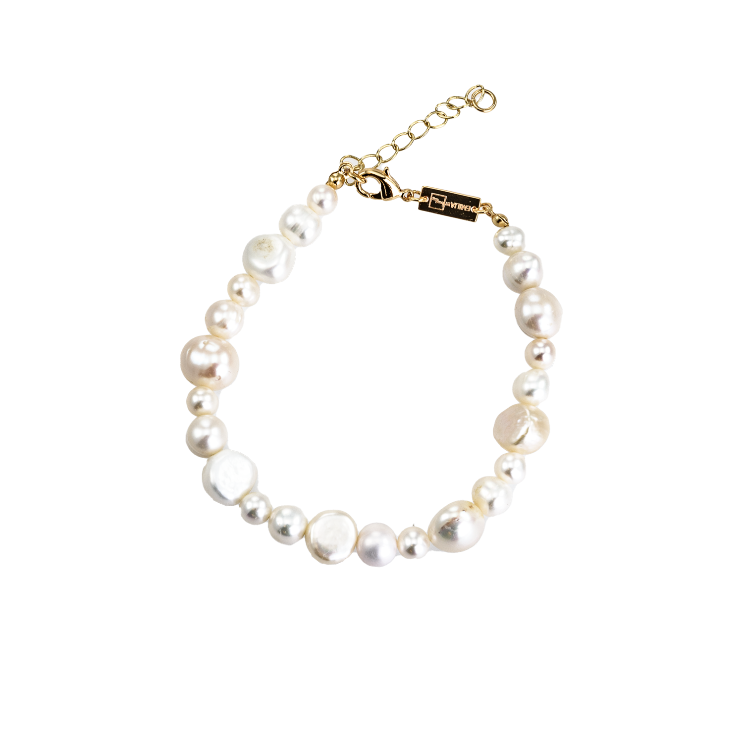 Emilia Freshwater Pearl Anklet 22-26 cm