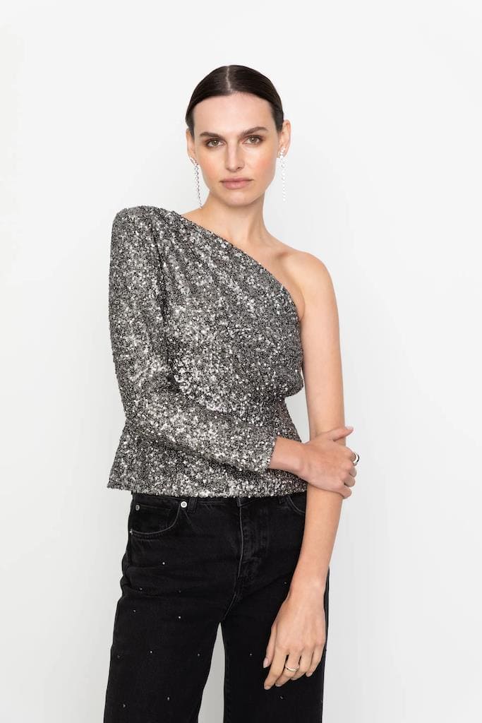 Libra Sequin Top