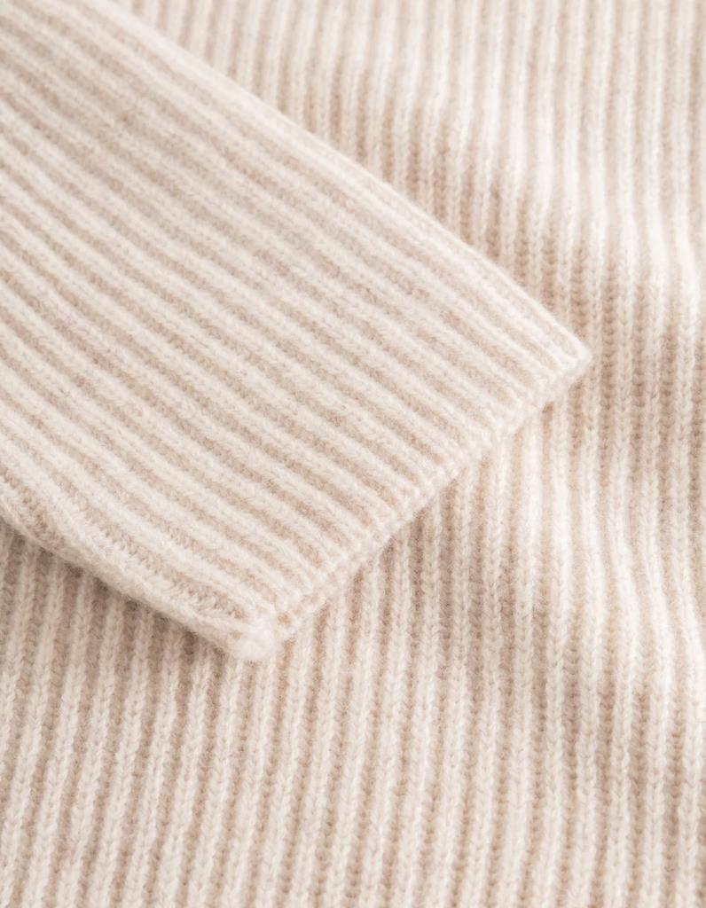 Eddie Wool Rib Rollneck Knit