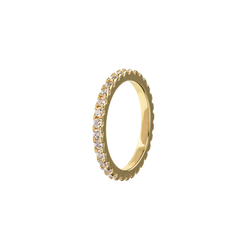 Emilia Eternity ring Rectangular Gold 57