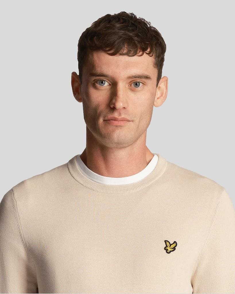 Cotton Crew Neck Jumper