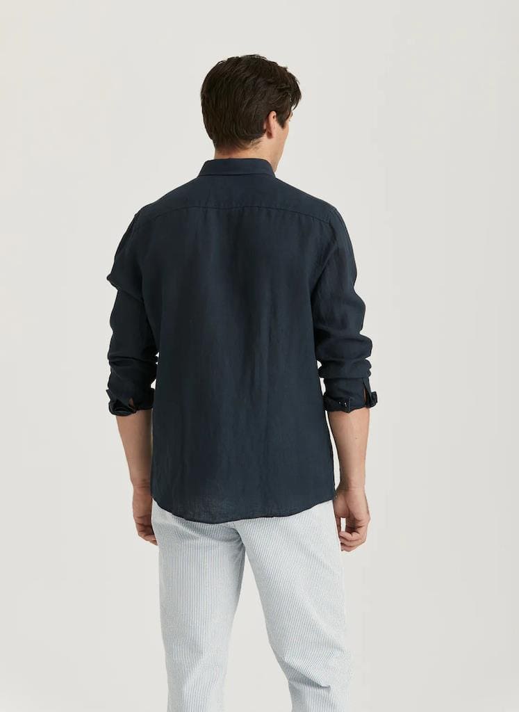 Douglas BD Linen Shirt LS