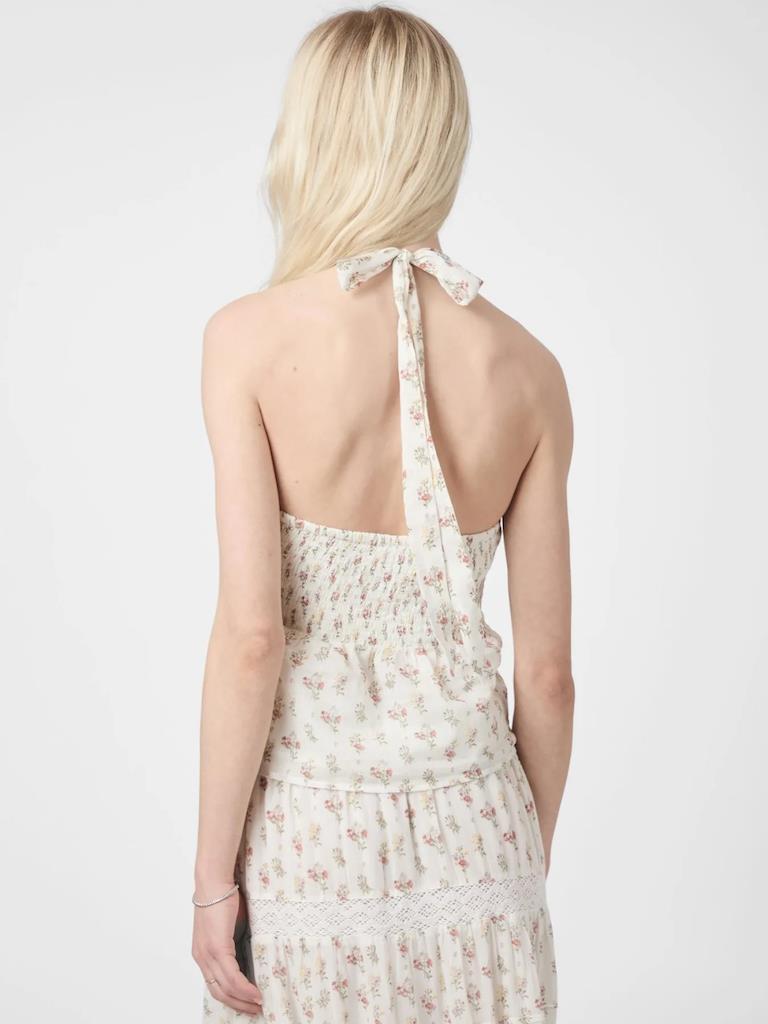 Ariet Fine Print Top
