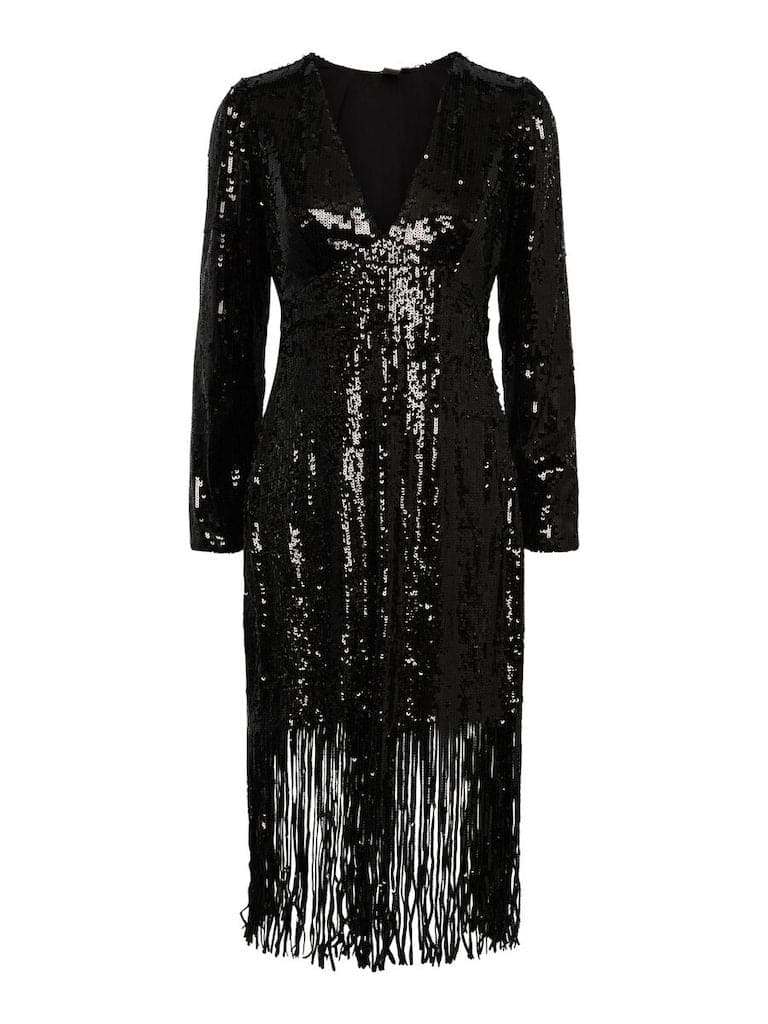 YASFLAPPER 7/8 SEQUIN DRESS - SHOW