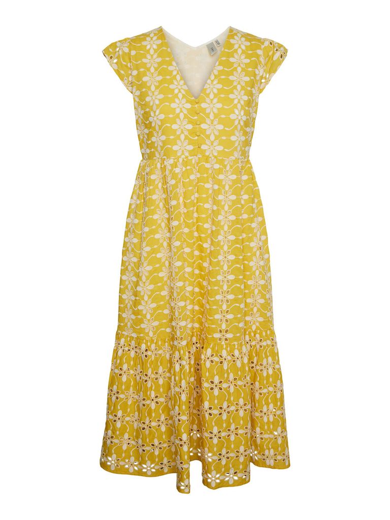 YASLEMINA SS LONG DRESS S.