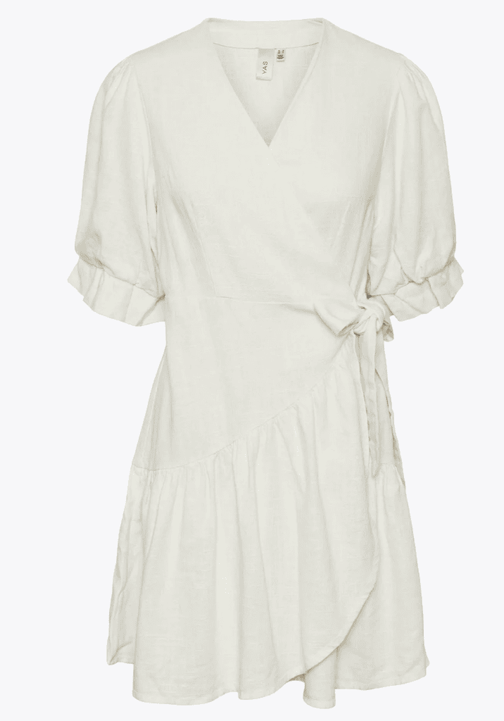 YASNAVINA 2/4 WRAP DRESS S.