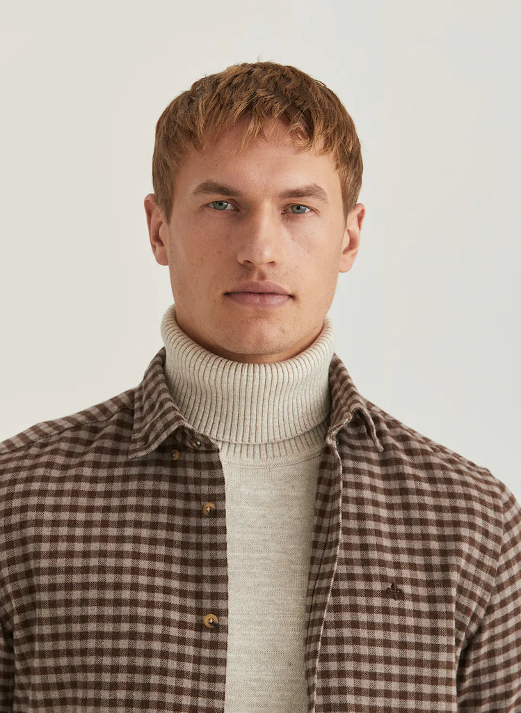 Flannel Check Shirt - Slim Fit