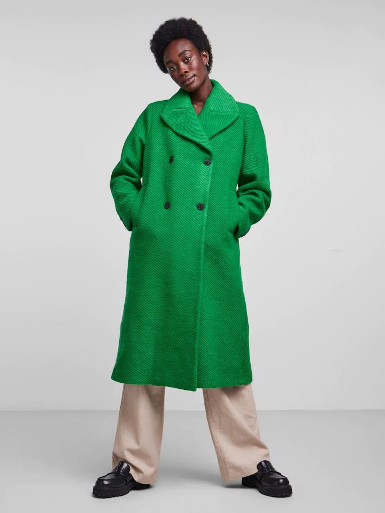 YASINFERNO LONG WOOL MIX COAT