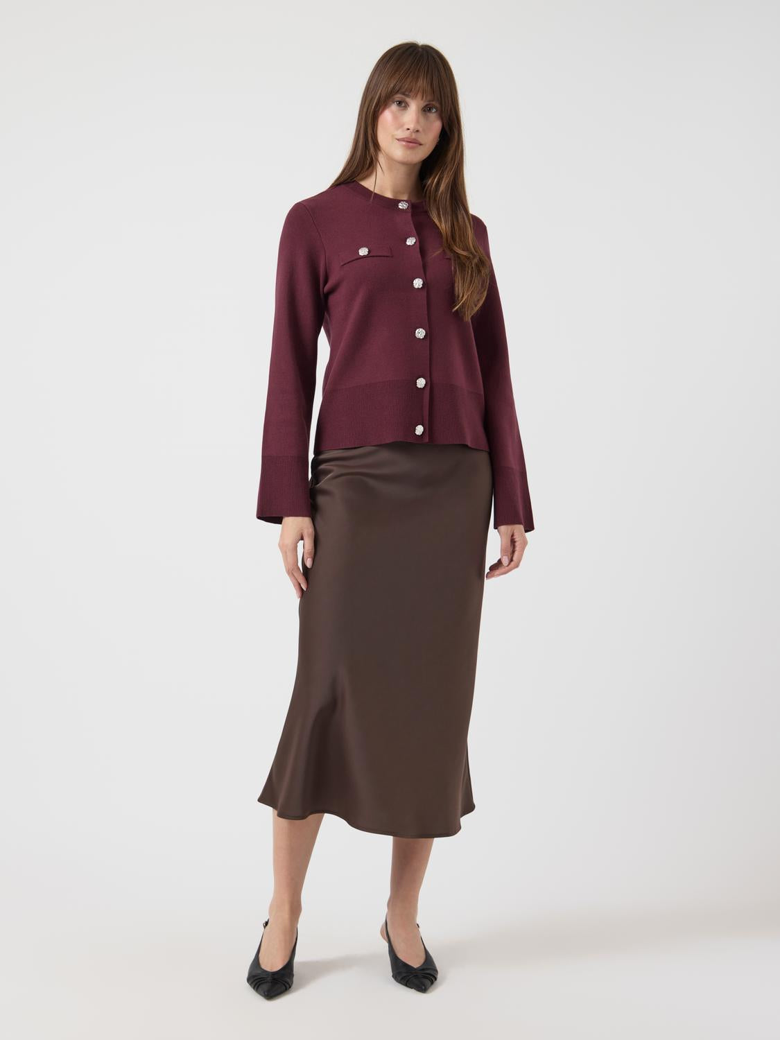 Yaspimi Ls Knit Cardigan S.