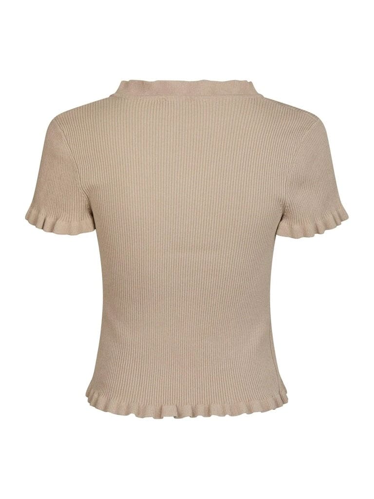 Esla Frill Knit Tee