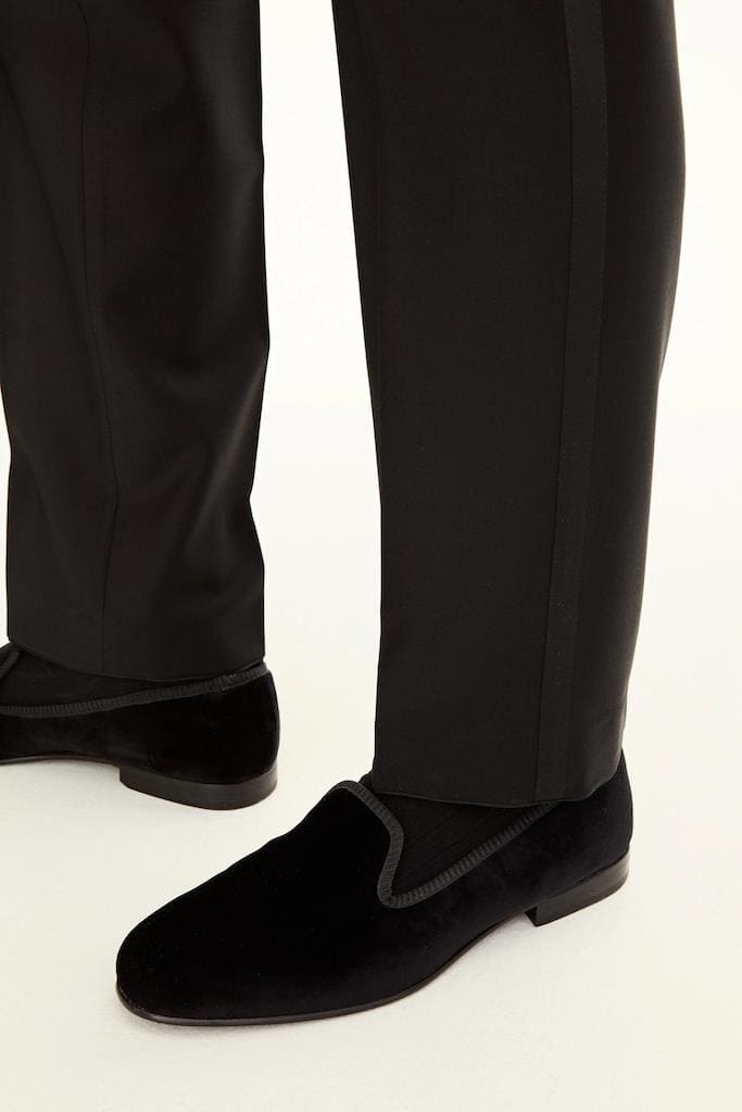 Denz Straight Tuxedo Trousers