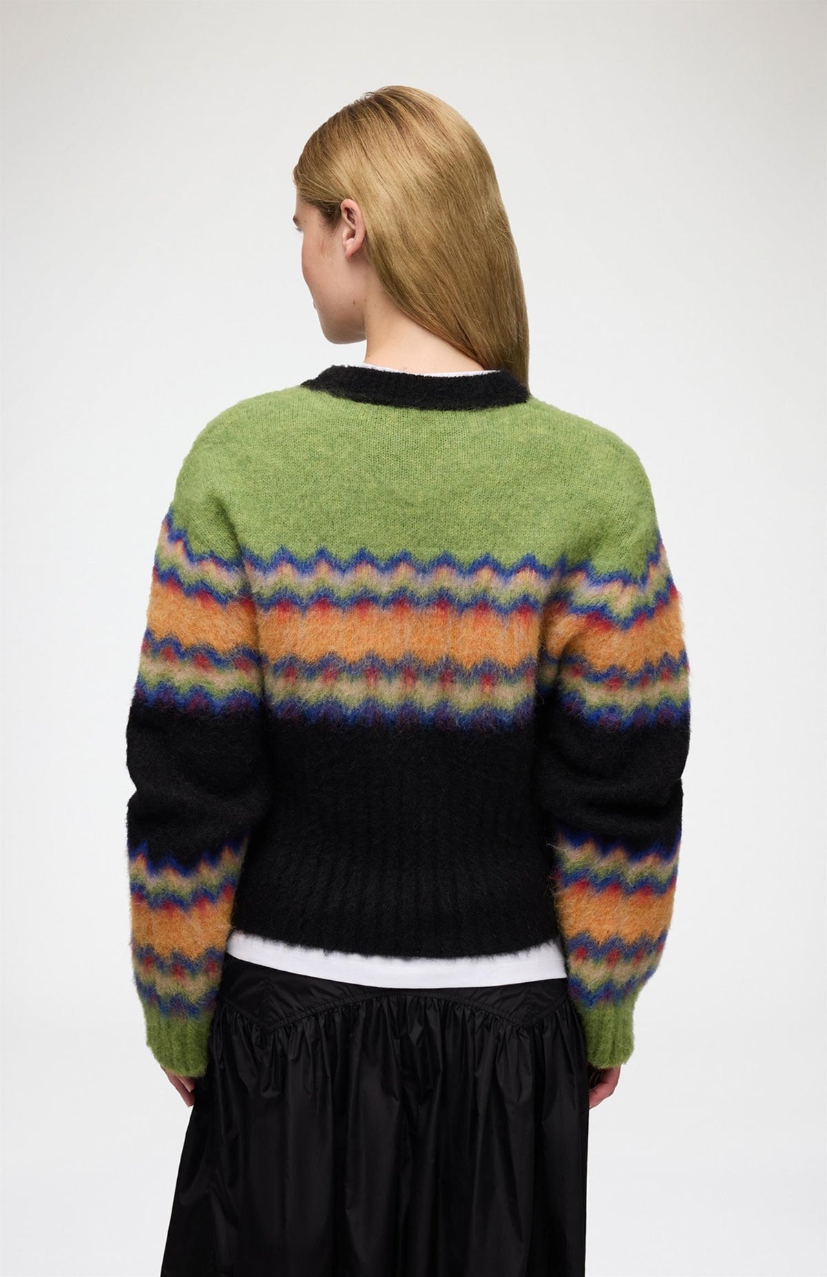 Brushed Alpaca Fairisle Sweater