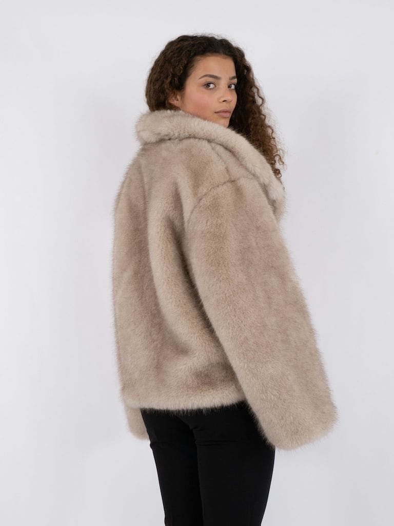 Stephanie Faux Fur Jacket