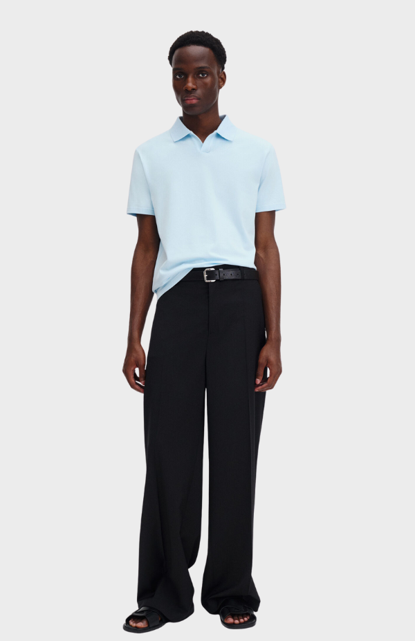 Stretch Cotton Polo Shirt