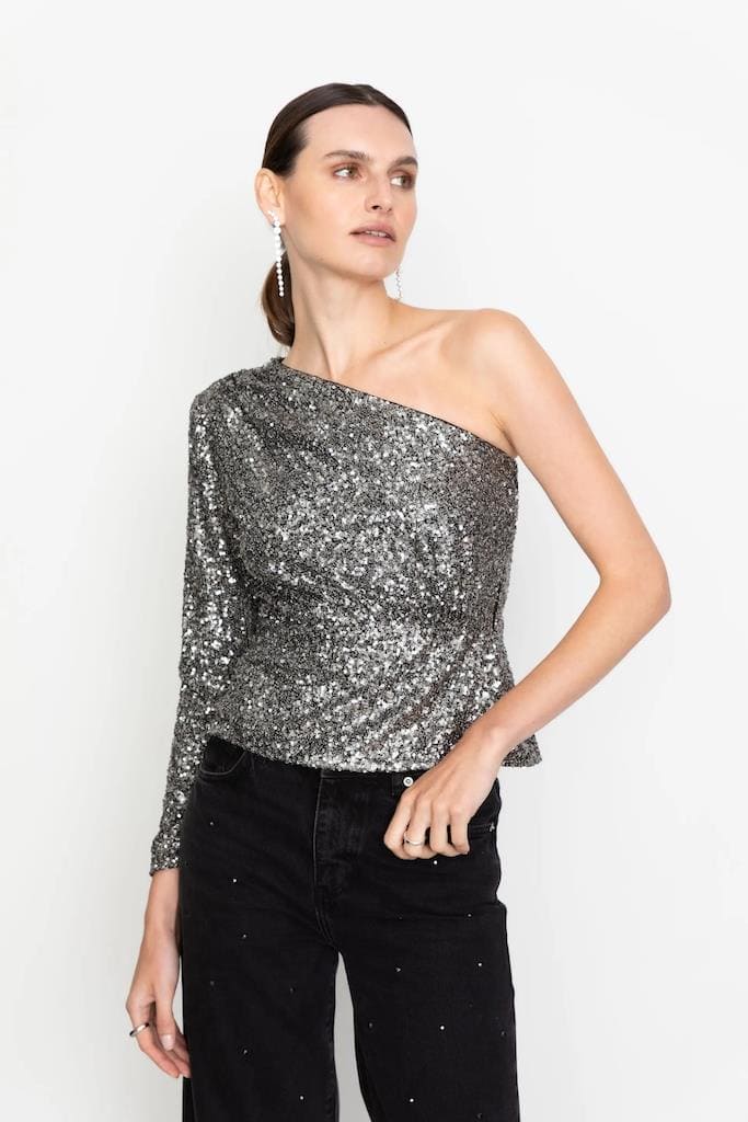 Libra Sequin Top