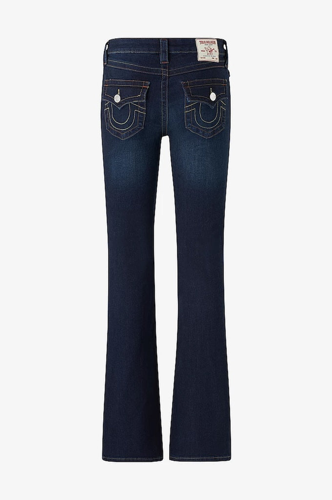 BECCA MID RISE BOOT CUT FLAP