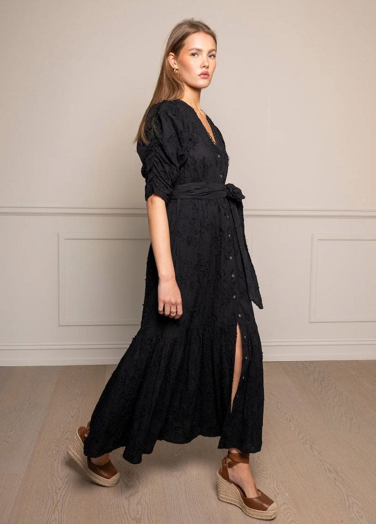 Sylvie Dress Matte Black