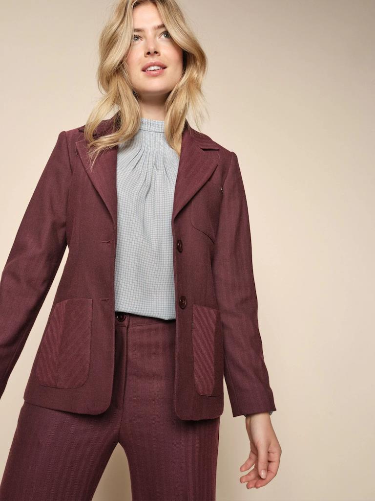 Trace Cambric Blazer